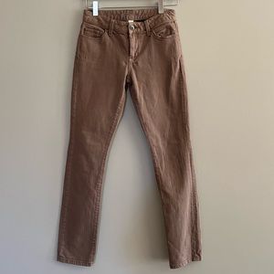Banana Republic 24P Tan Denim Skinny Jeans